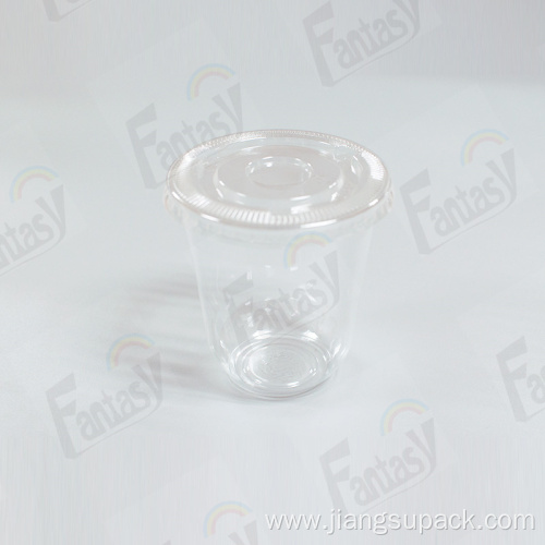 Pla Cup 100% Biodegradable Cup With Lid